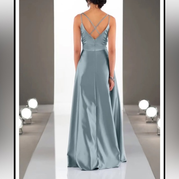 NWOT Sorella Vita MODERN SATIN BRIDESMAID DRESS
Style 9168 (Light Pink) - Picture 2 of 7